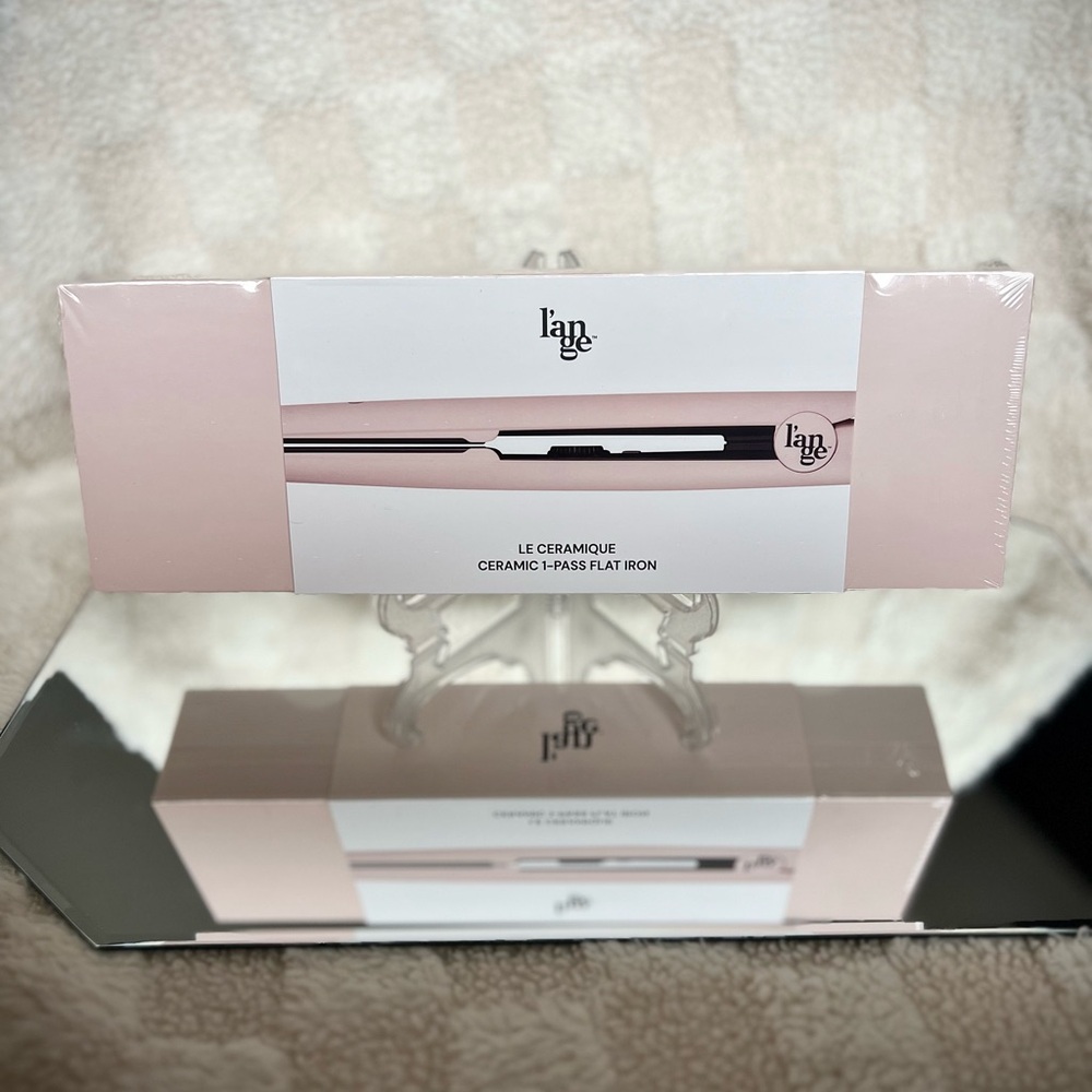 L'ange Pink Ceramic Flat Iron